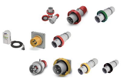 clavijas y tomas de corriente scame dac